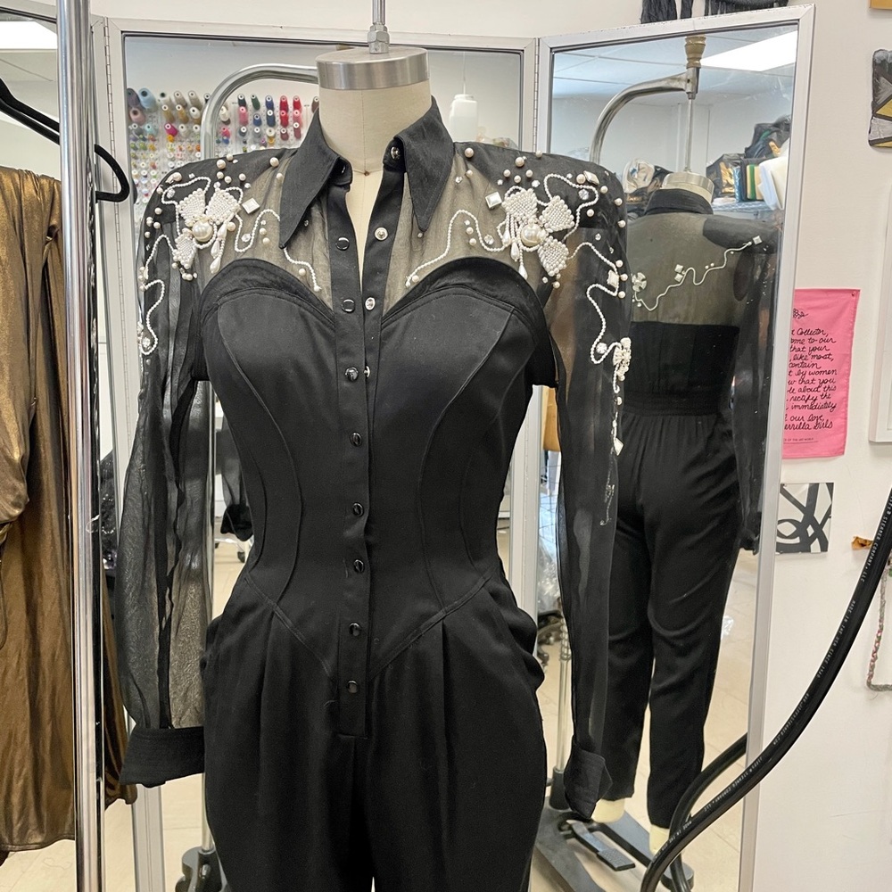 Vintage Cache Embellished Western Glam Jumpsuit #CowboyCarter